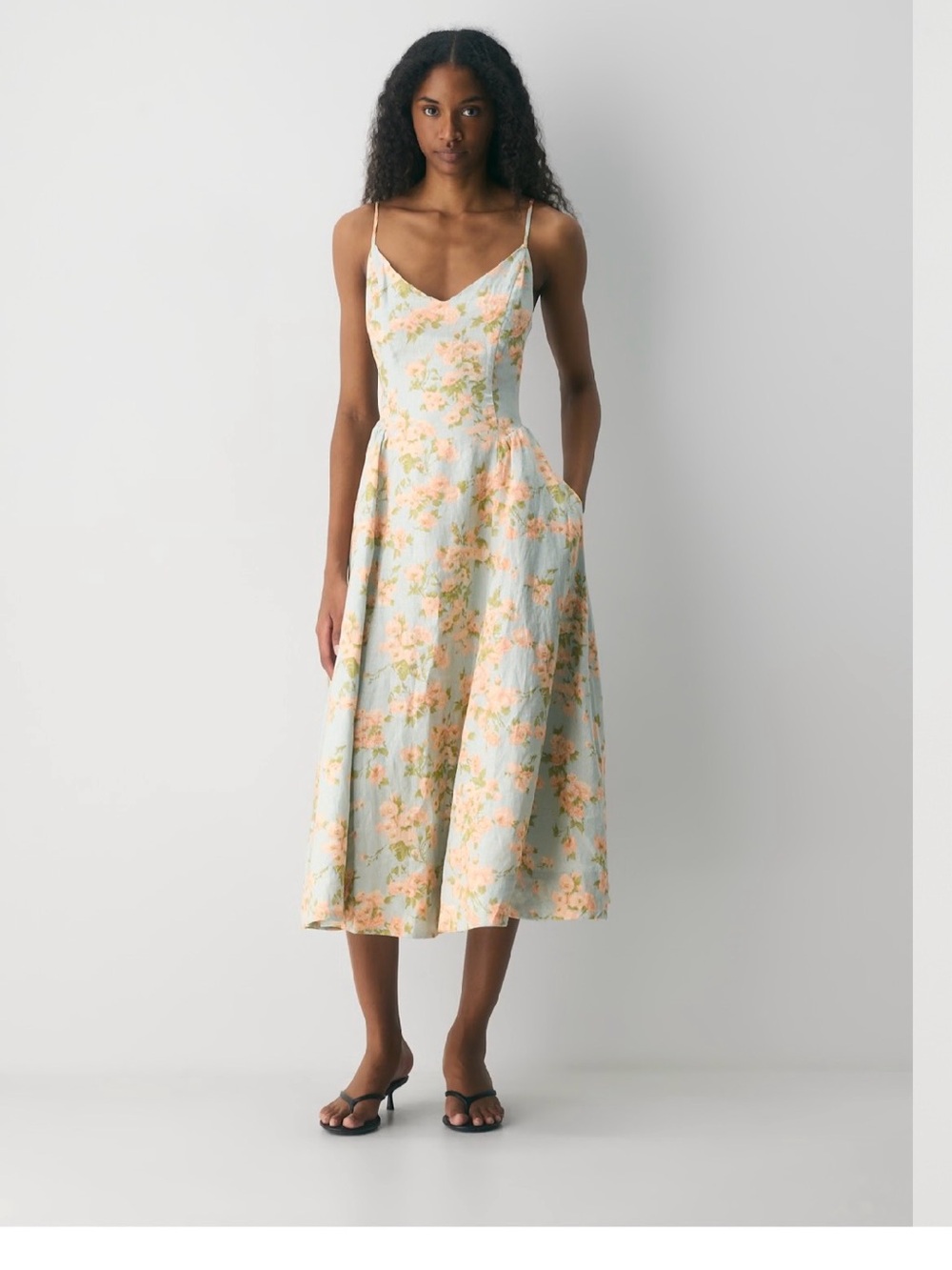 Aritzia technique linen dress